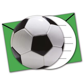 Fotboll Inbjudningskort