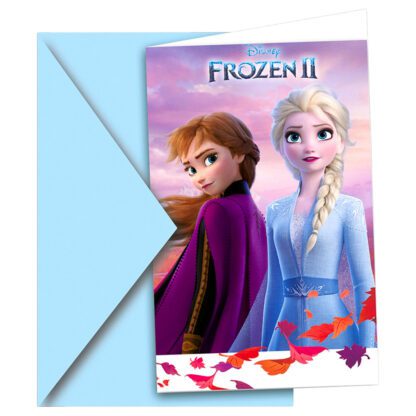 Frozen 2 Inbjudningskort
