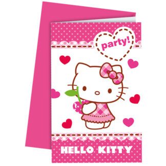 Hello Kitty inbjudningskort