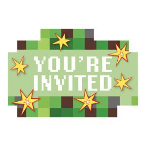 Inbjudningskort You're Invited - 8-pack