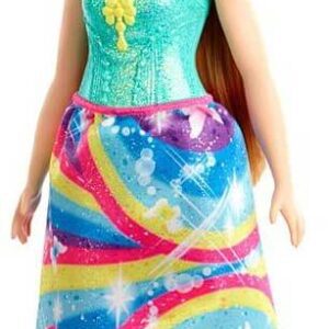 Barbie Curvy Blond Docka Dreamtopia Princess