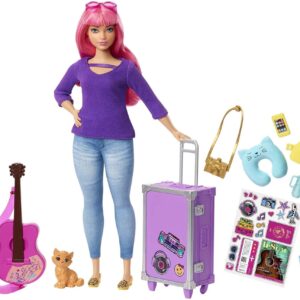 Barbie Daisy Travel Doll & Accessories FWV26