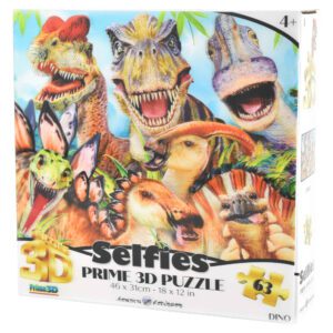 Dinosaurie 3D Pussel Selfie