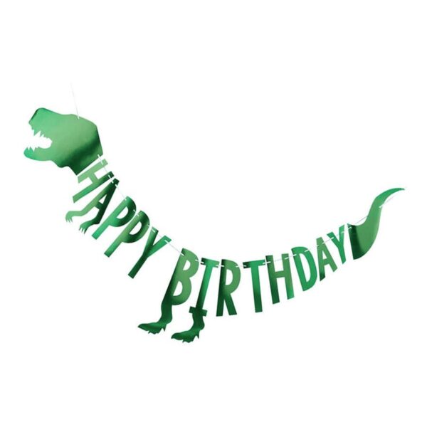 Girlang Happy Birthday Dinosaurie