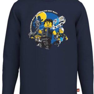Lego Wear Långärmad T-shirt, Dark Navy, Stl 104
