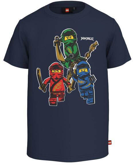 Lego Wear T-shirt, Mörkmarinblå, Stl 104