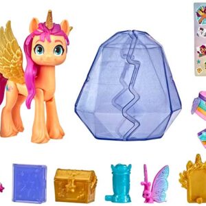My Little Pony Crystal Adventure Ponies Sunny Starscout som Alicorn