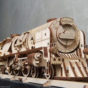 Ugears v-express steam train with tender