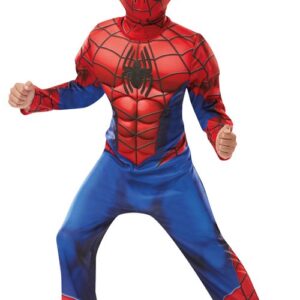 Spiderman Med Muskler Maskeraddräkt Barn