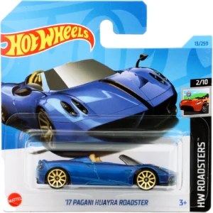 ?17 Pagani Huayra Roadster - HW Roadsters - Blå - Hot Wheels