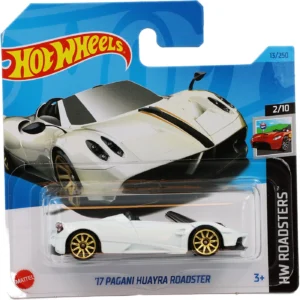 ?17 Pagani Huayra Roadster - Vit - Hot Wheels