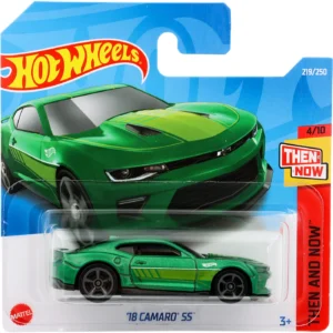 ?18 Camaro SS - Then and Now - Grön - Hot Wheels