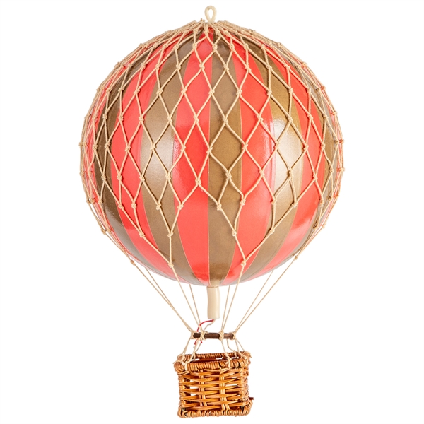 Authentic Models Luftballon Red Gold 18 cm