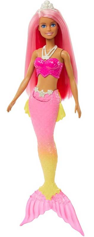 Barbie Core Mermaid Rosa Gul HGR11