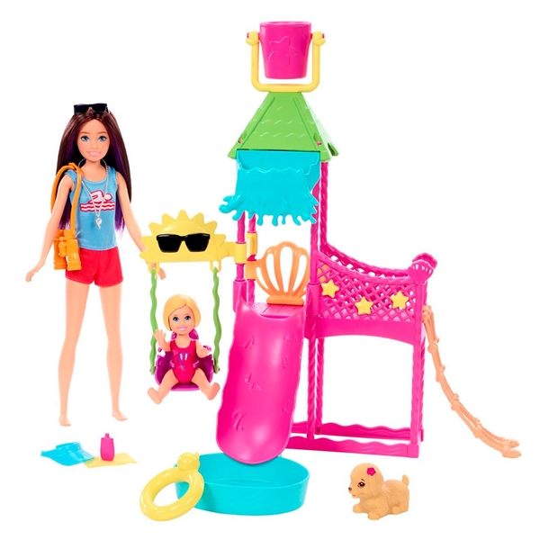 Barbie® Skipper First Jobs Water Park Playset