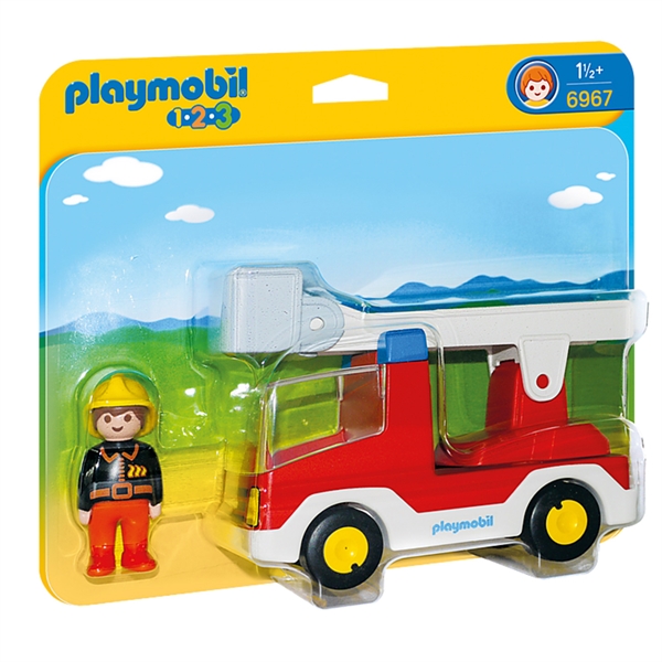Playmobil® 1.2.3 Ladder Unit Fire Truck