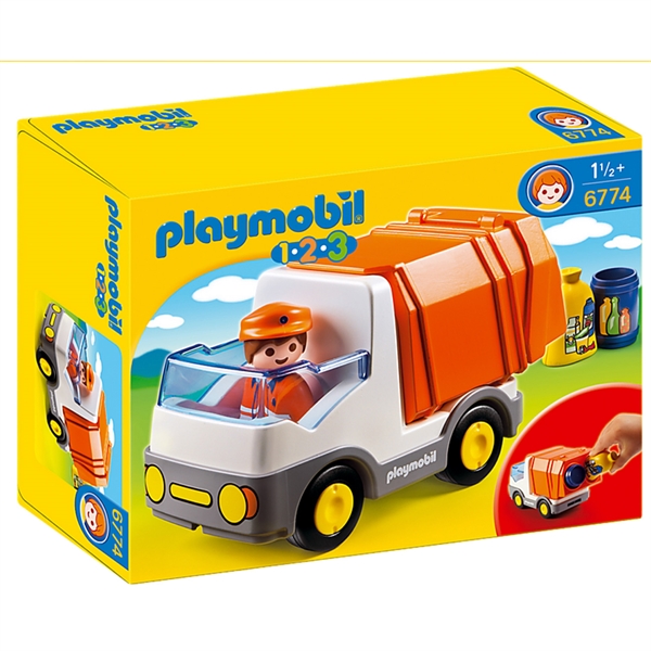 Playmobil® 1.2.3 Recycling Truck