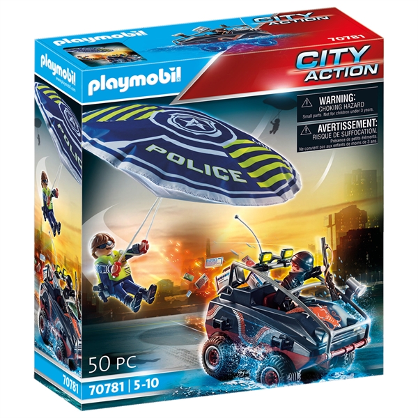 Playmobil® City Action - Police Parachute with Amphibious Vehicle