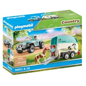 Playmobil® Country - Car with Pony Trailer