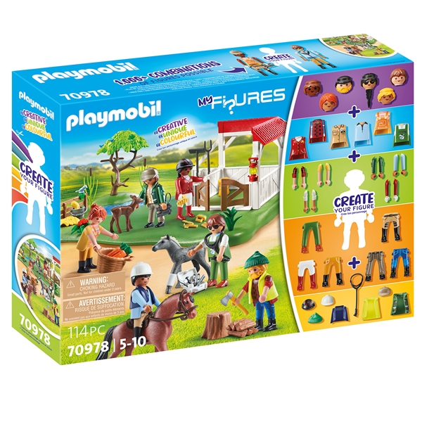 Playmobil® Figures - My Figures: Horse Ranch