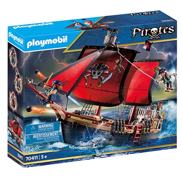 Playmobil® Pirates - Skull Pirate Ship