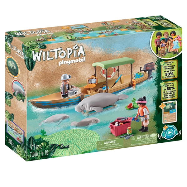 Playmobil® Wiltopia - Boat Trip to the Manatees