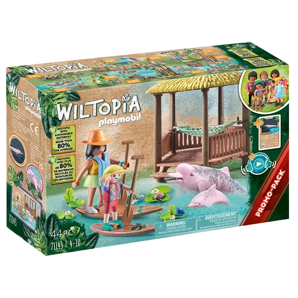 Playmobil® Wiltopia - Paddling tour with the River Dolphins