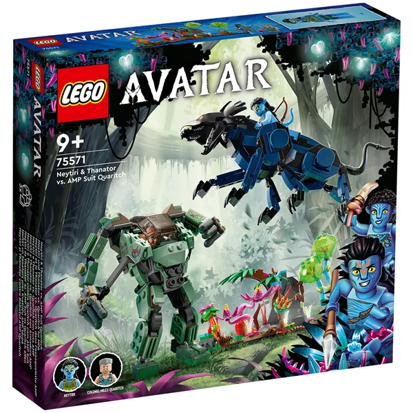 LEGO® Avatar Neytiri och Thanator mot AMP Suit Quaritch