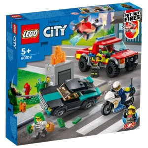 LEGO® City Brandräddning och Polisjakt