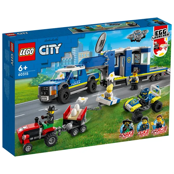 LEGO® City Polisens Mobila Kommandofordon