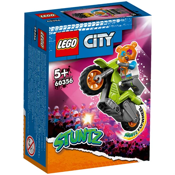 LEGO® City Stuntcykel med Björn