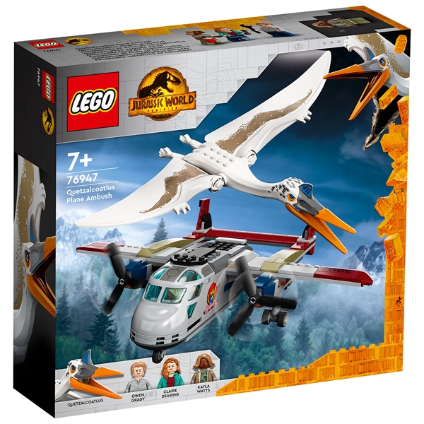 LEGO® Jurassic World? Quetzalcoatlus ? Flygplansattack