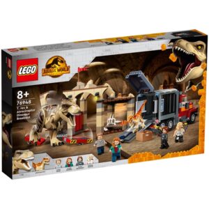 LEGO® Jurassic World? T. rex & Atrociraptor ? Dinosaurieflykt