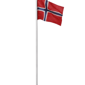 Rosendahl norsk bordsflagga 35 cm
