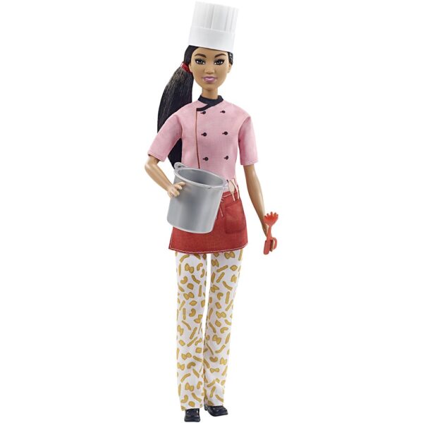 Barbie karriärdocka, Kock, H: 30 cm, 1 st.