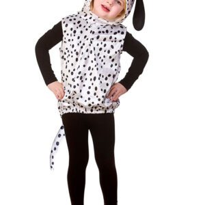 Dalmatiner Hunddräkt med Luva Barn