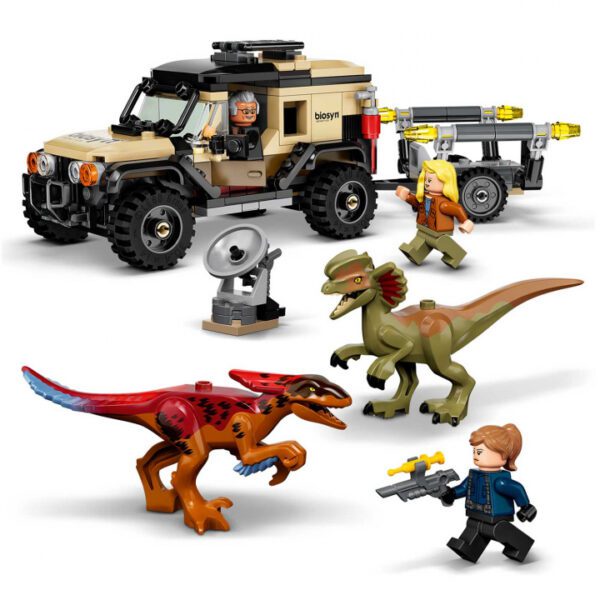 LEGO Jurassic World 76951 Pyroraptor & dilophosaurus - transport