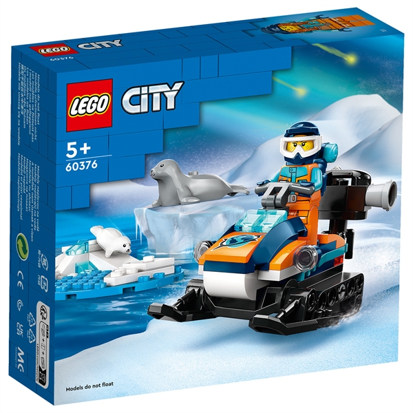 LEGO® City Polarutforskare och Snöskoter