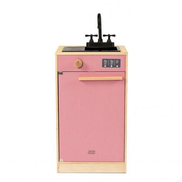 MaMaMeMo Leksakskök diskmaskin med diskho - Cherry Blossom