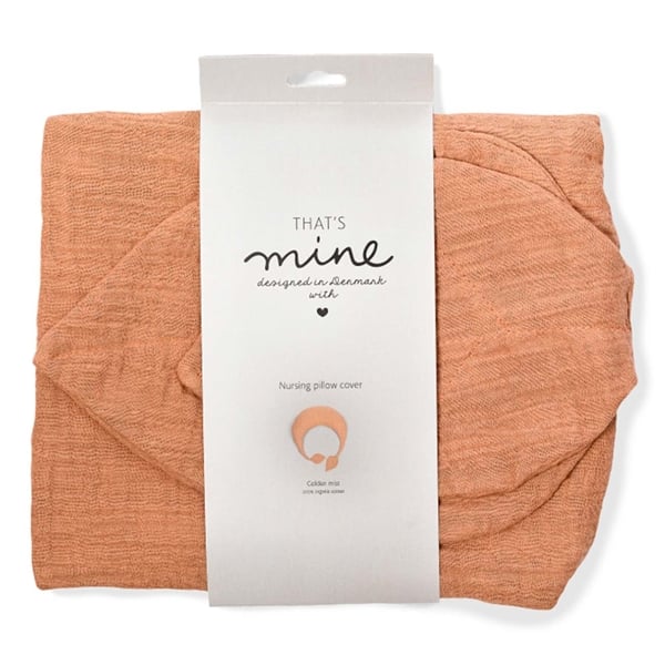 That's Mine Breast Pillow Cover Golden Mist