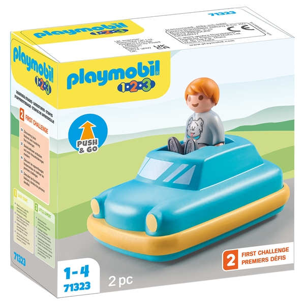 Playmobil® 1.2.3 - Push & Go Car