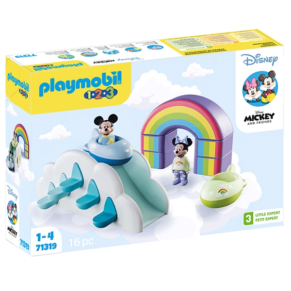 Playmobil® 1.2.3 & Disney - Mickey's & Minnie's Cloud Home