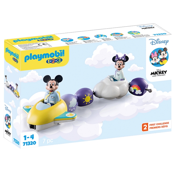 Playmobil® 1.2.3 & Disney - Mickey's & Minnie's Cloud Ride