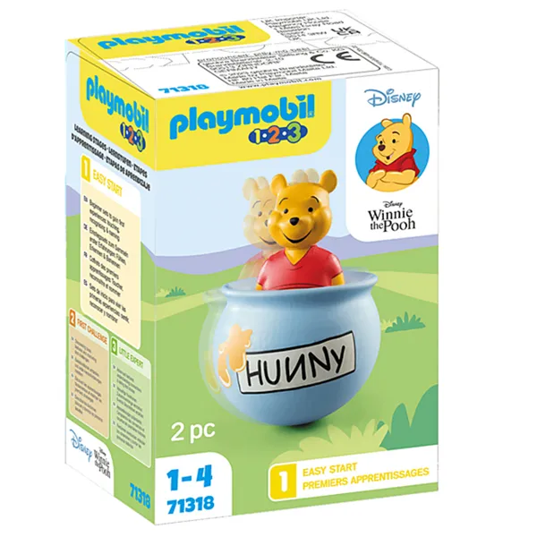 Playmobil® 1.2.3 & Disney - Winnie's Counter Balance Honey Pot