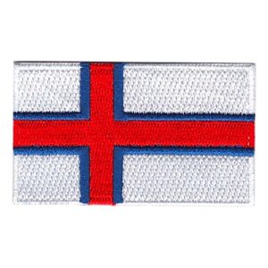 Tygmärke Flagga Färöarna