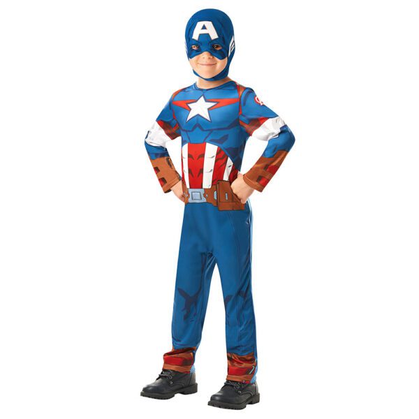 Captain America Maskeraddräkt Barn