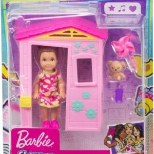 Barbie Babysitter Lekset Rosa Lekstuga GRP15