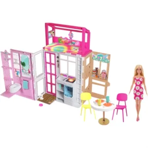 Barbie® Leg-Og-Tag-Med Hus Inkl. Docka