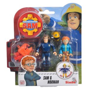 Brandman Sam Figurer 2-pack Sam & Norman med tillbehör