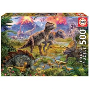 Educa Dinosaur Gathering Pussel 500 bitar 15969